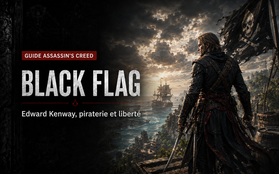 Assassin’s Creed IV Black Flag : pirates, Edward Kenway, navigation et héritage