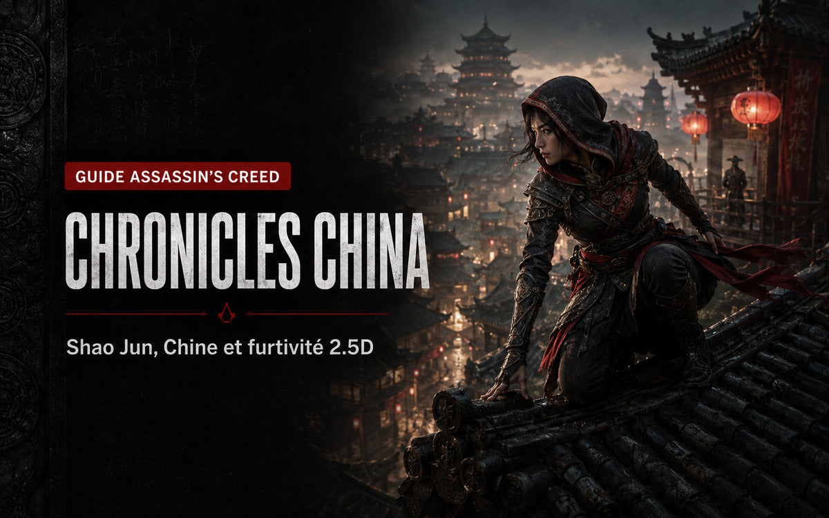 Assassin’s Creed Chronicles China : Shao Jun, Chine, furtivité 2.5D et gameplay