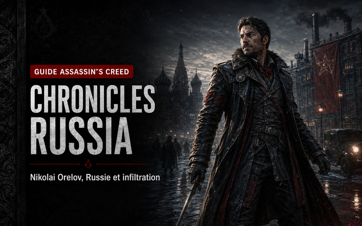 Assassin’s Creed Chronicles Russia : Nikolai Orelov, Russie, infiltration et gameplay