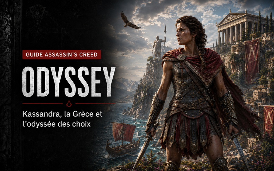 Assassin’s Creed Odyssey : Kassandra, Grèce, RPG, choix et monde ouvert