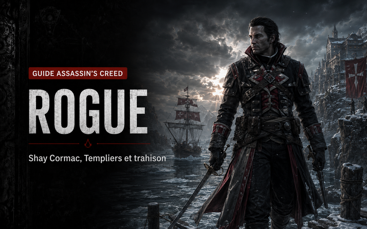 Assassin’s Creed Rogue : Shay Cormac, Templiers, Atlantique Nord et gameplay