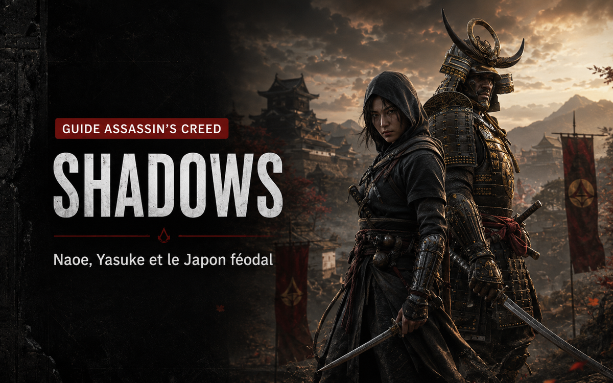 Assassin’s Creed Shadows : Naoe, Yasuke, Japon, infiltration et gameplay