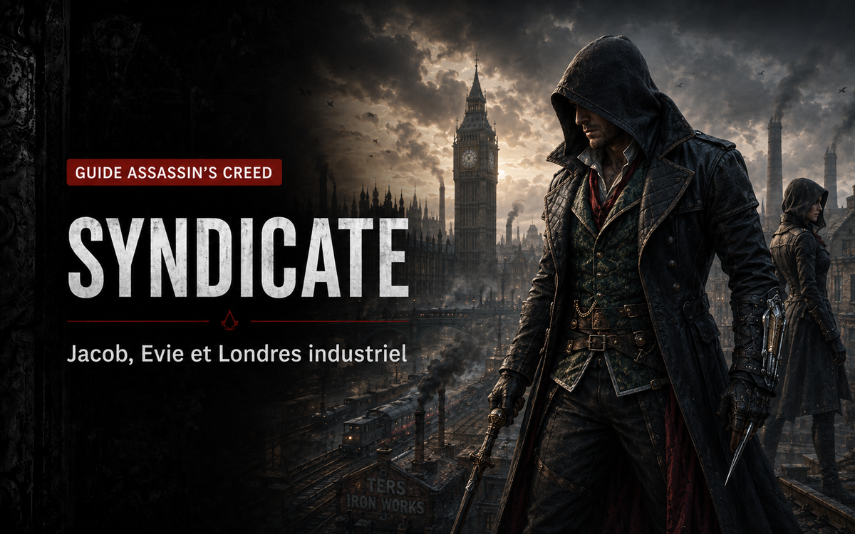 Assassin’s Creed Syndicate : Londres, Jacob, Evie, Rooks et gameplay