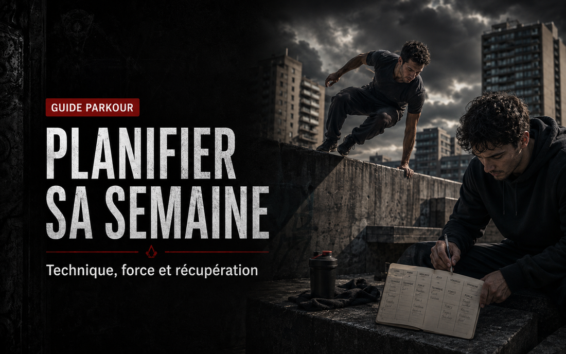 Planifier sa semaine de Parkour : technique, force et récupération