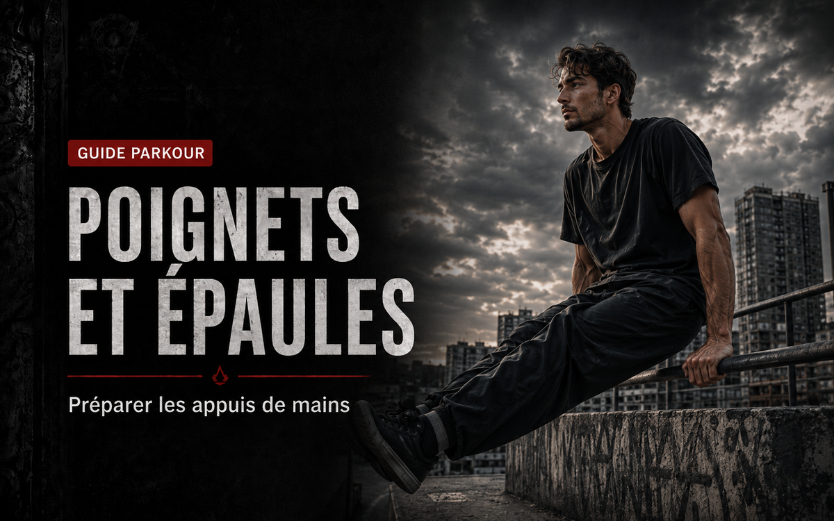 Poignets et épaules en Parkour : préparer les appuis de mains