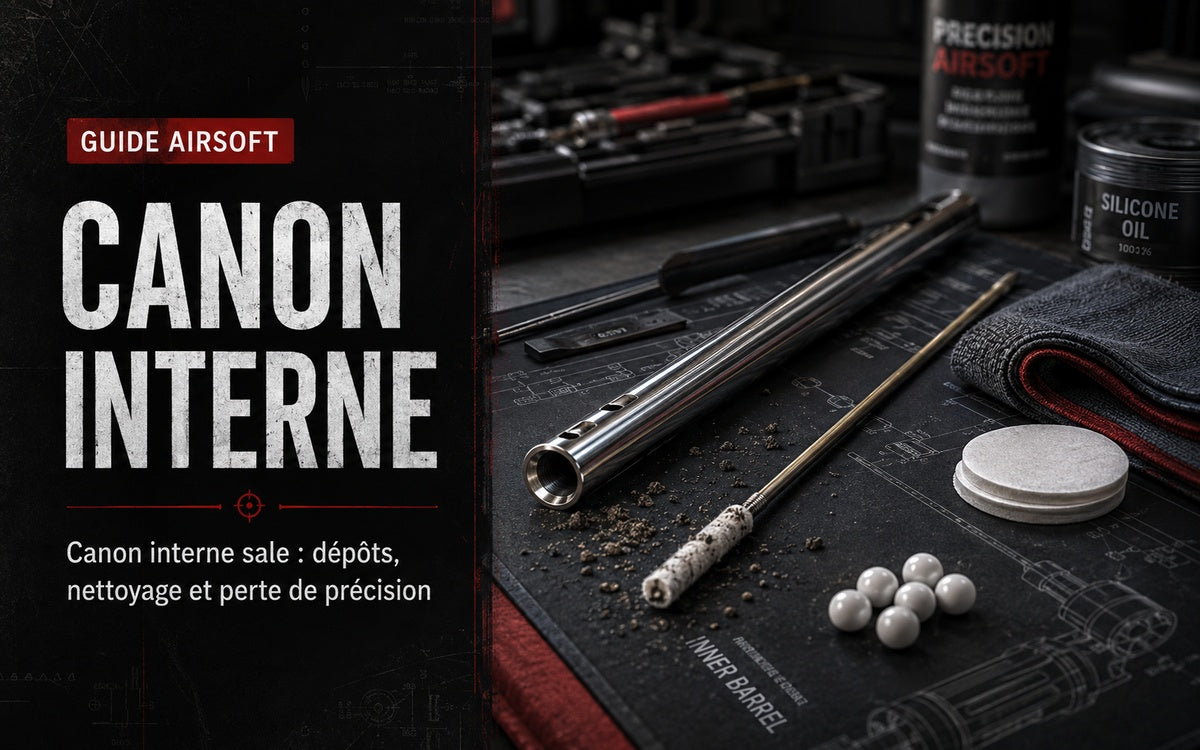Nettoyer un canon interne Airsoft sans abîmer le Hop-Up