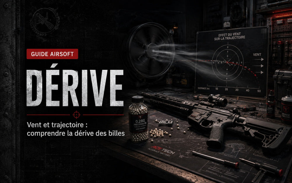 Billes lourdes Airsoft : quand passer en 0,28 g, 0,30 g ou plus