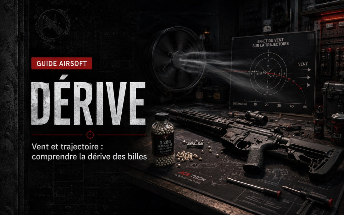 Billes lourdes Airsoft : quand passer en 0,28 g, 0,30 g ou plus