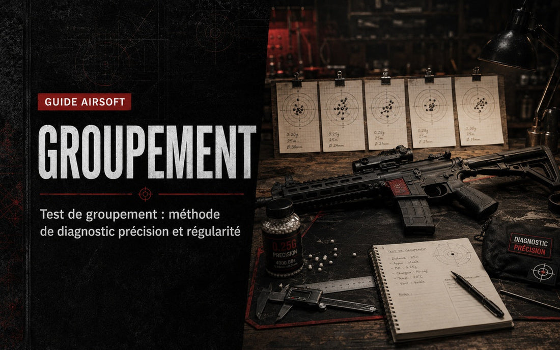 Airsoft : performance & réglages — portée, précision et régularité