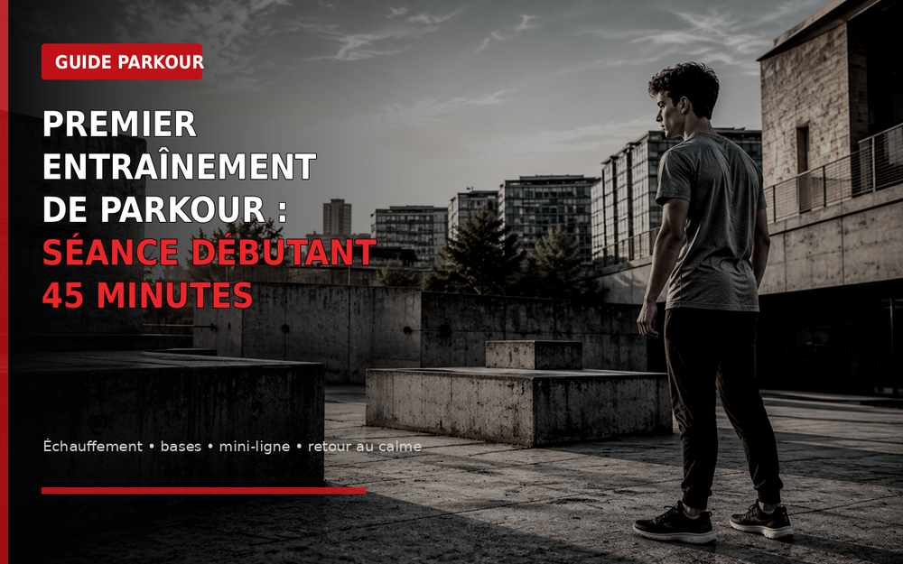 Premier entraînement de Parkour : séance débutant de 45 minutes