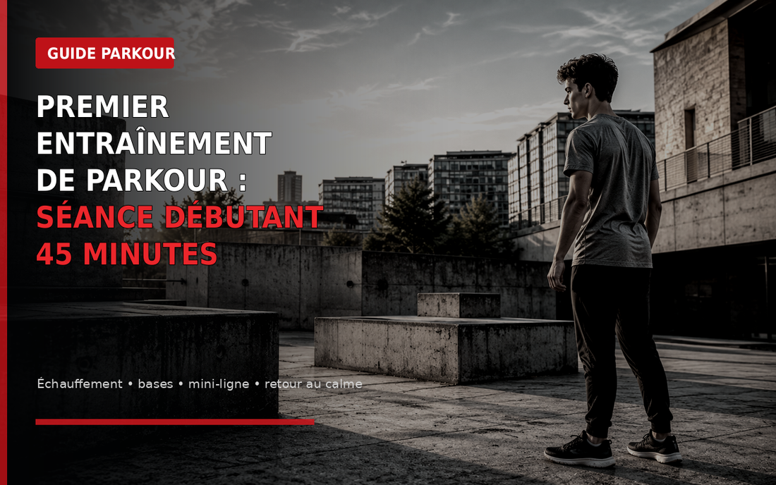 Premier entraînement de Parkour : séance débutant de 45 minutes