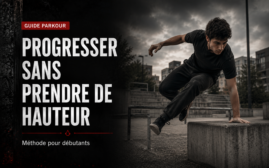Progresser en Parkour sans prendre de hauteur : méthode pour débutants