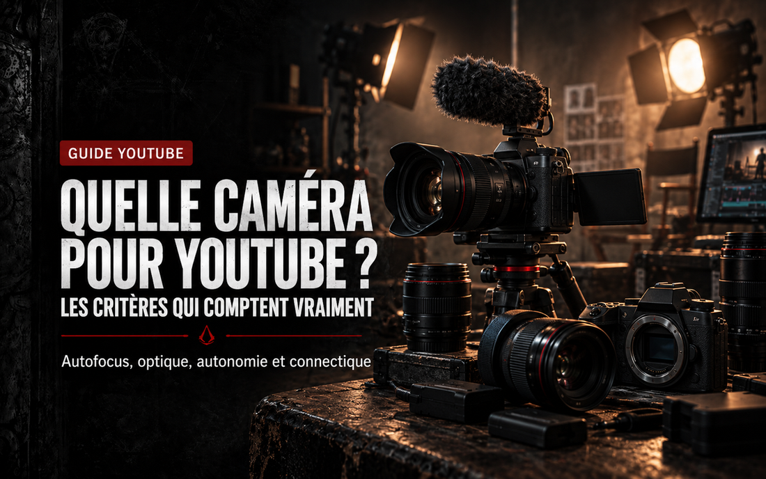 Quelle caméra choisir pour YouTube ? Les critères qui comptent vraiment