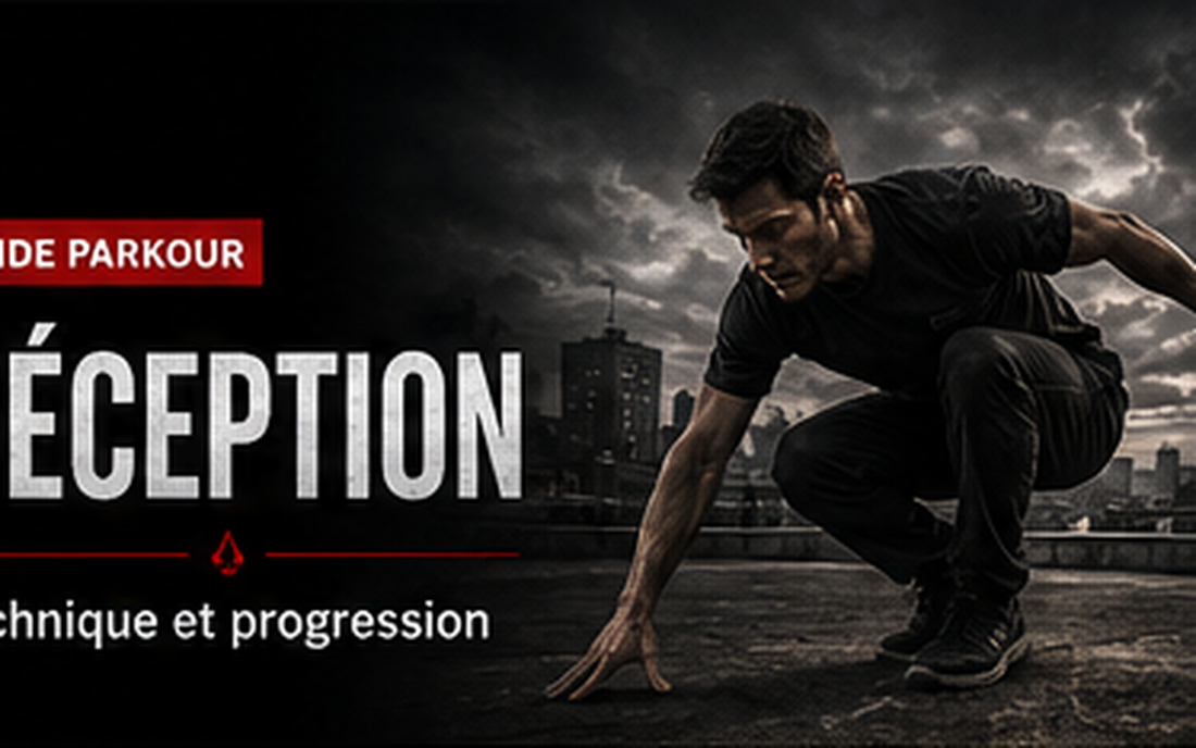 Réception en Parkour : technique, alignement et progression