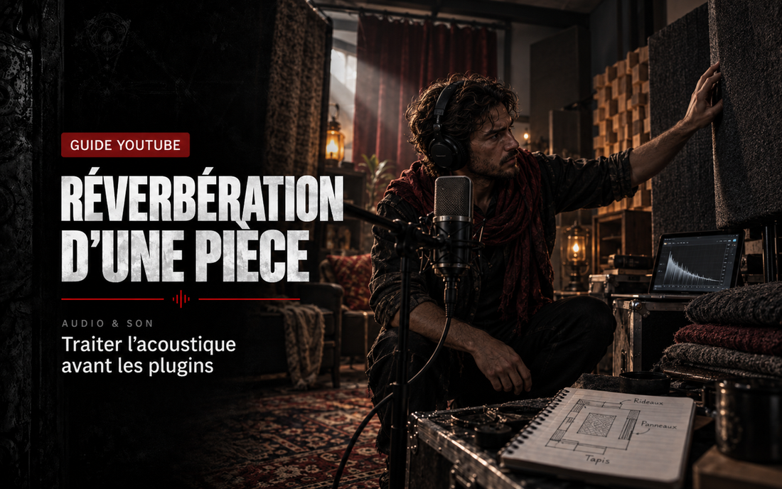 Réverbération d’une pièce : traiter l’acoustique avant les plugins