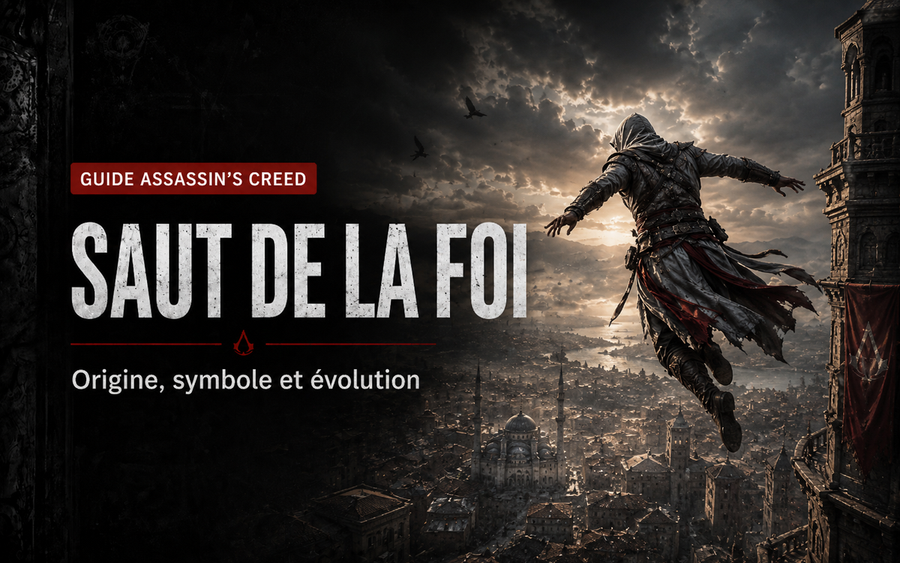 Saut de la foi dans Assassin’s Creed : origine, symbole et évolution