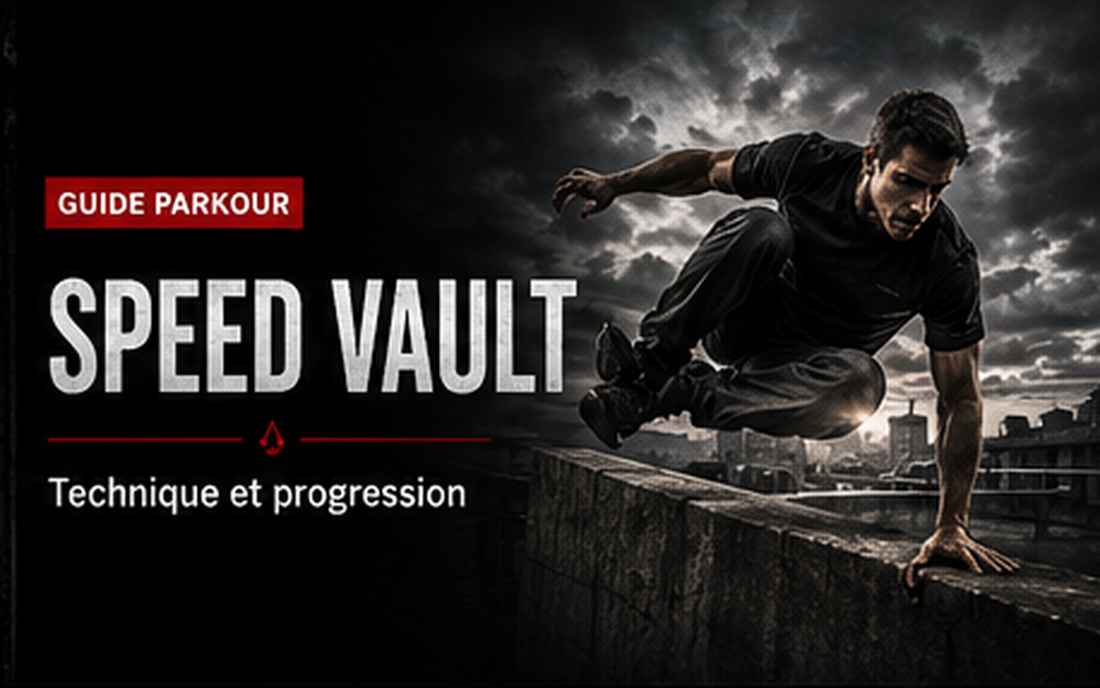 Speed vault en Parkour : gagner en fluidité sans précipiter la vitesse
