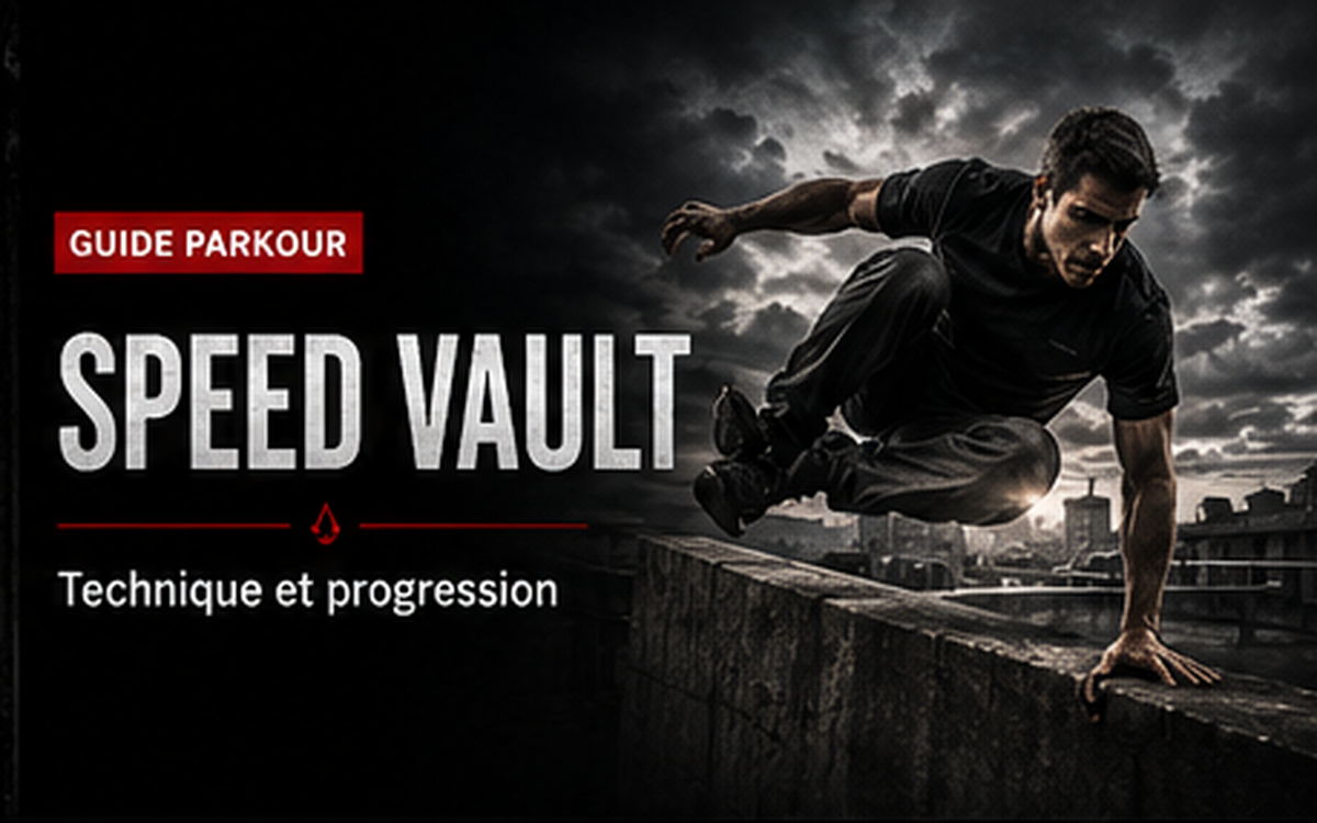 Speed vault en Parkour : gagner en fluidité sans précipiter la vitesse