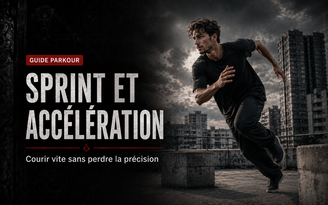 Sprint et accélération en Parkour : courir vite sans perdre la précision