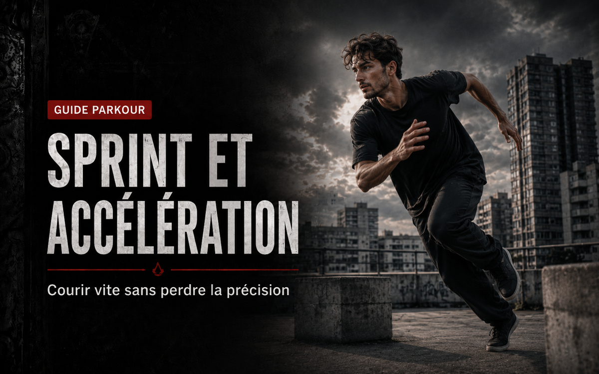 Sprint et accélération en Parkour : courir vite sans perdre la précision