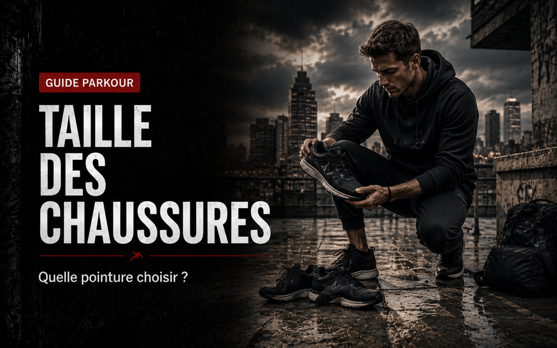 Quelle taille de chaussures choisir pour le Parkour ?