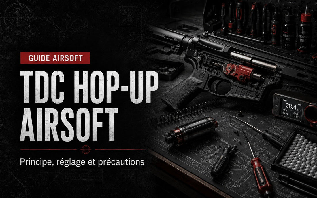 TDC Hop-Up Airsoft : principe, réglage et précautions