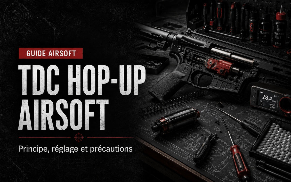 TDC Hop-Up Airsoft : principe, réglage et précautions