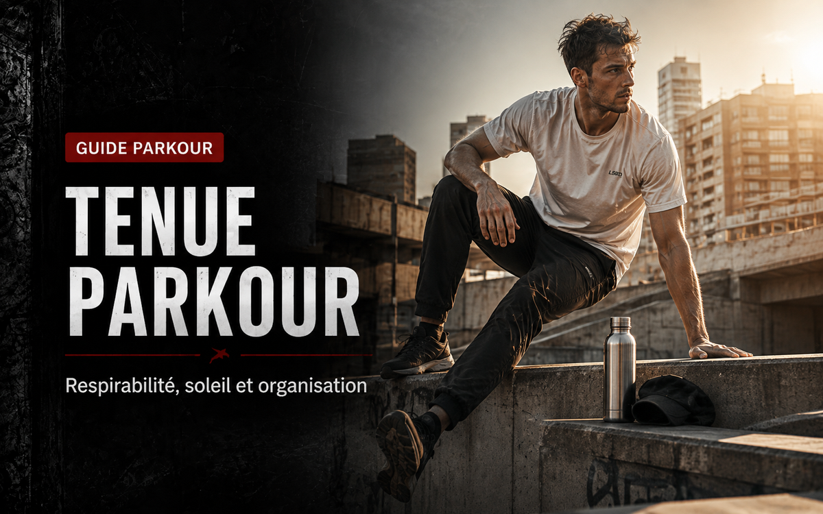 Tenue de Parkour par forte chaleur : respirabilité, soleil et organisation