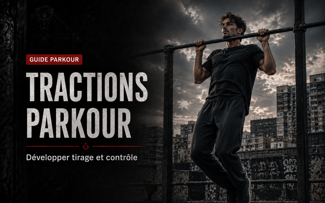 Tractions pour le Parkour : développer tirage et contrôle sans tricher