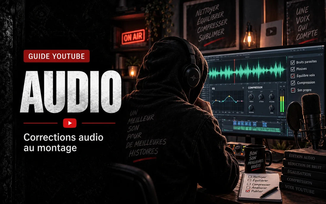 Corrections audio au montage : ordre de traitement pour une voix cohérente
