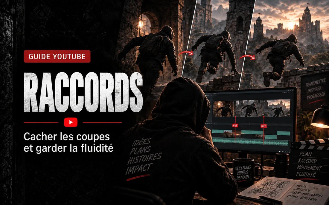 Raccords de mouvement au montage : cacher les coupes et garder la fluidité