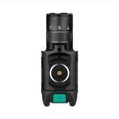 Lampe tactique rechargeable Olight Baldr Pro R avec laser vert – 1 350 lm