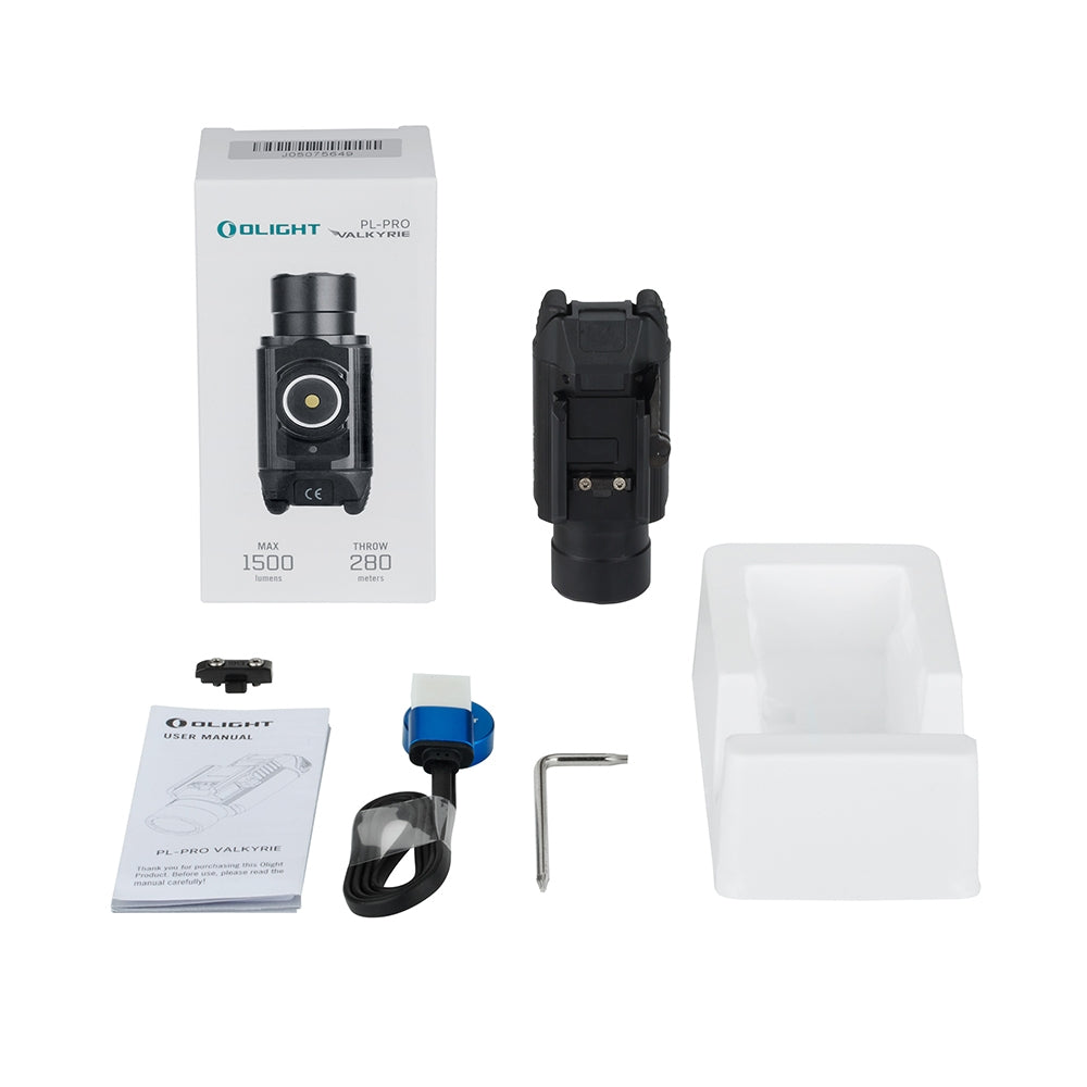 Lampe tactique rechargeable Olight PL-Pro Valkyrie – 1 500 lm
