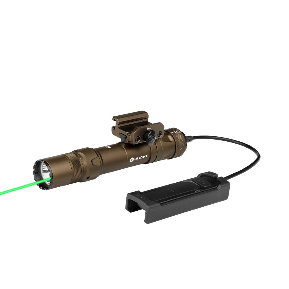 Lampe tactique Olight Odin GL avec laser vert – 1 500 lm
