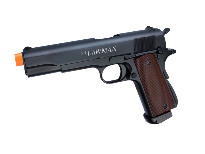 Pistolet airsoft STI Lawman CO2 blowback 6 mm noir