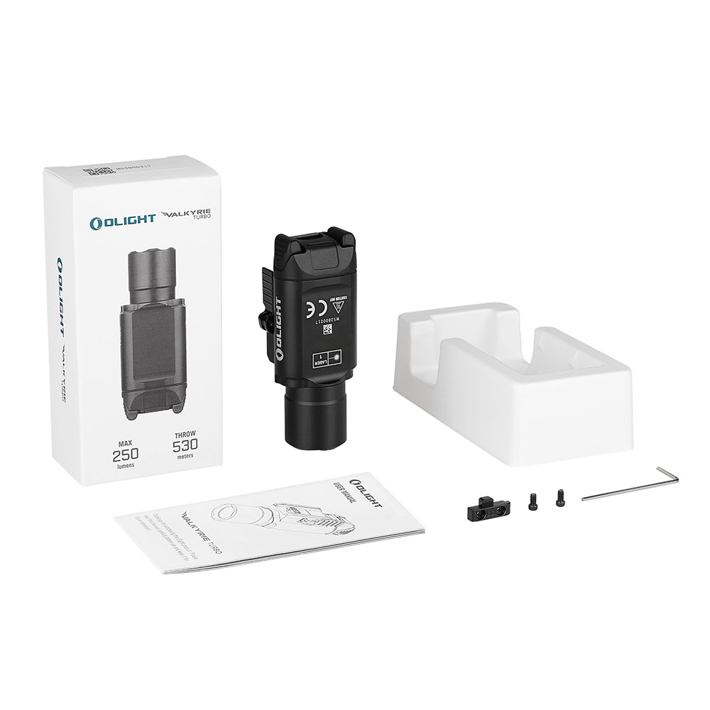 Lampe tactique LEP Olight Valkyrie Turbo – portée 530 m