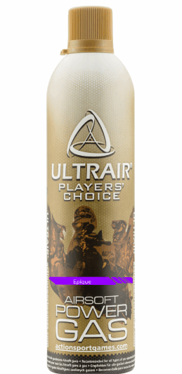 Gaz Airsoft Ultrair 137 PSI sans silicone – 700 ml – ASG — composant du pack AW