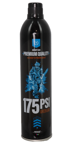 Green Gas lubrifié 175 PSI 500 ml – Powair