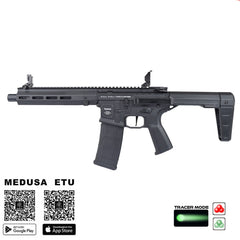 Réplique longue AEGR Theseus Medusa PDW Tracer — POSEIDON — Noir