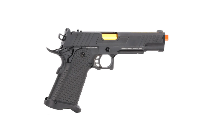 Specna Arms SA-VGP19 VAPOR Optic Ready GBB 6 mm – Noir / Or