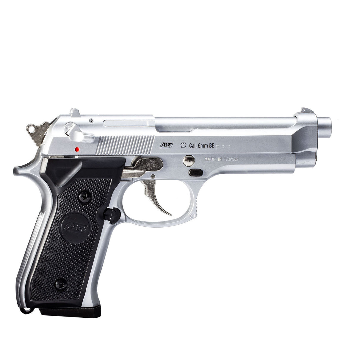 Pistolet airsoft ASG M92F gaz silver – référence 11557A