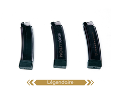Chargeurs fumés Mid-Cap 75 billes pour Scorpion EVO 3 – Lot de 3 — composant du pack AW