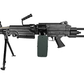 Réplique mitrailleuse M249 Para Polymère Noir et Tan :  FN Herstal-A&K / AEG