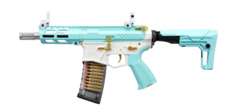 REPLIQUE LONGUE 6MM CM16 BATTO CQB MACARON BLUE — S13192