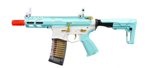 G&G CM16 Batto CQB AEG 6 mm — Macaron Blue — Réf. S13192
