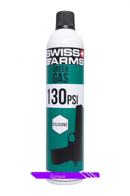 Swiss Arms Green Gaz 130 PSI lubrifié 760 ml