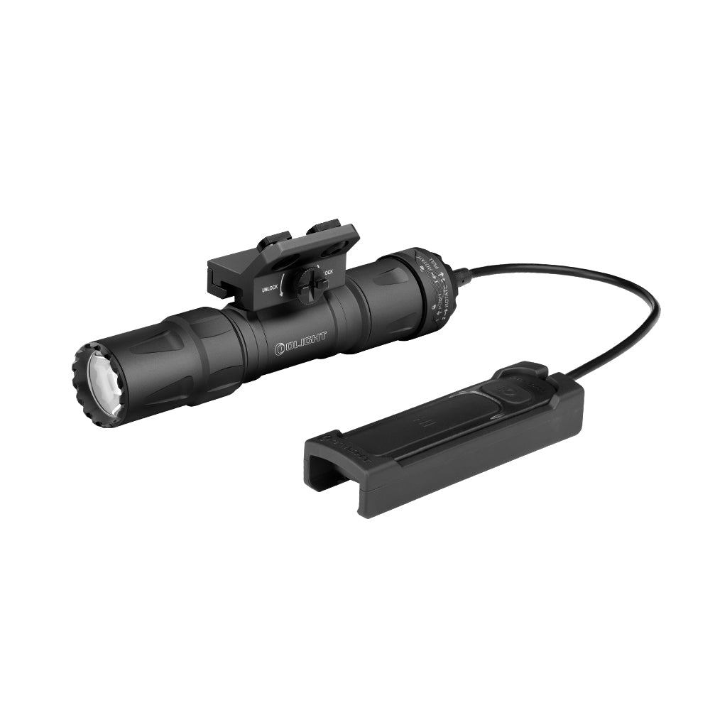 Lampe tactique Olight Odin S – 1 500 lm, M-LOK ou Picatinny