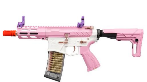 G&G CM16 Batto CQB Taffy Pink AEG 6 mm — réf. S13193