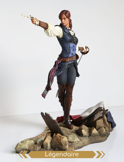 Figurine Elise De La Serre, The Fiery Templar, Assassin's Creed Unity, 24 cm