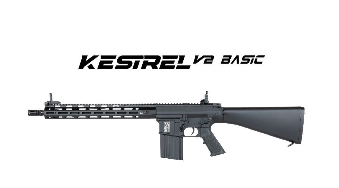 Specna Arms SA-E38 EDGE Kestrel ETU AEG 6 mm – Noir